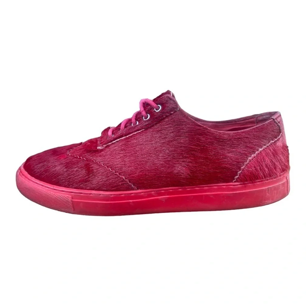 🔥 Mosson Bricke Red Horsehair Skate Shoes 🐎 Wingtip Style | Size 10 | Urban Fit